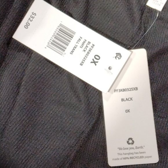 New With Tags Black Color Pants (Women's Size 0X or XL) - Picture 11 of 14